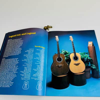 Ovation Guitars Dealer Catalog & Price List Package 1980 image 10