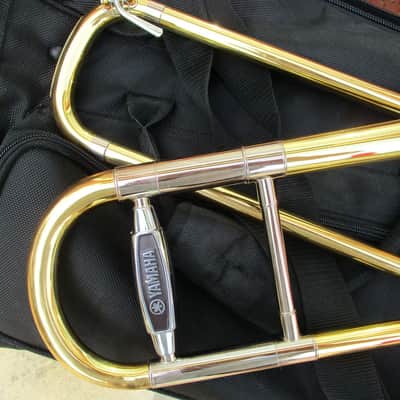 Yamaha YSL-681 Large Bore Professional Tenor Trombone 1990s image 2