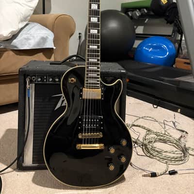 Epiphone Les Paul Custom PRO - Ebony UPGRADES image 15