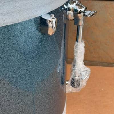 Pearl Export EXX 22" x 18" Bass Drum (#703 Aqua Blue Glitter) image 5