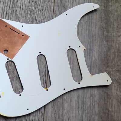 Handmade Stratocaster pickguard celluloid tortoise image 4
