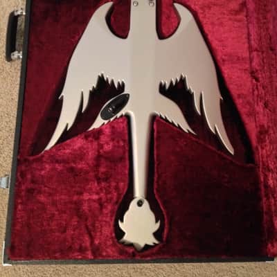 ESP 20th Anniversary Alfee Takamizawa Custom Angel Sword Guitar 1993 Grey image 11