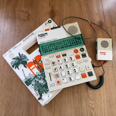 Teenage Engineering EP-40 Riddim Supertone with EP-2350 Ting FX Microphone 2025 - Present - Grey image 4