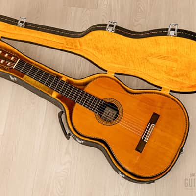 1986 Masaru Kohno Professional-R Vintage Classical Guitar, Spruce & Rosewood w/ Case image 19