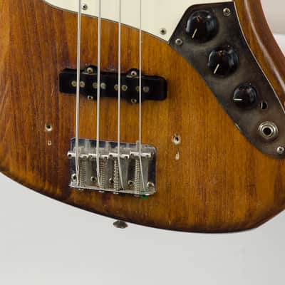 Vintage 1973 Fender Jazz Bass Guitar, Replacement Neck, Gig Bag image 5