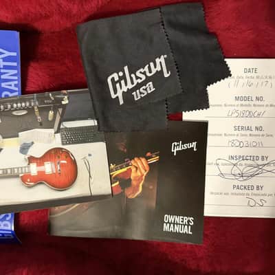 Gibson Les Paul Standard 2018 Blood Orange Burst image 14