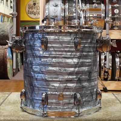 Ludwig Classic Maple Outfit in Sky Blue Pearl 14x20 8x12 14x14 image 8