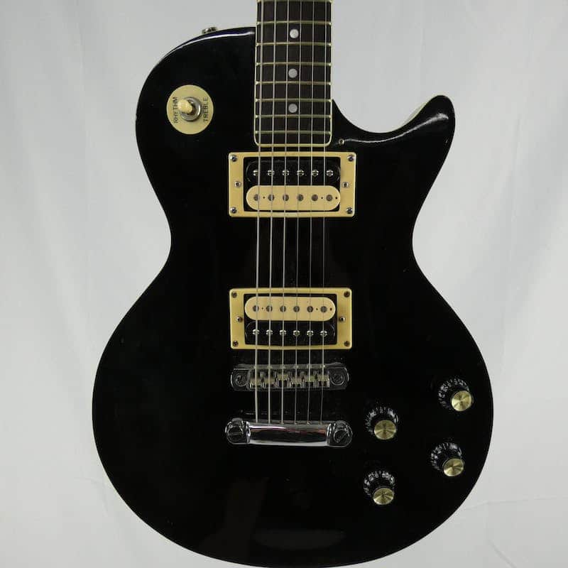 Used Hondo SINGLECUT 1971 Electric Guitars Black image 1