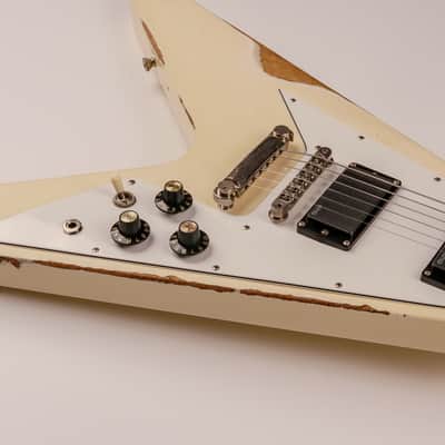 Edwards E-FV-85D Flying V - Made in Japan ESP - EMG 81/60 - Gotoh - Relic image 3