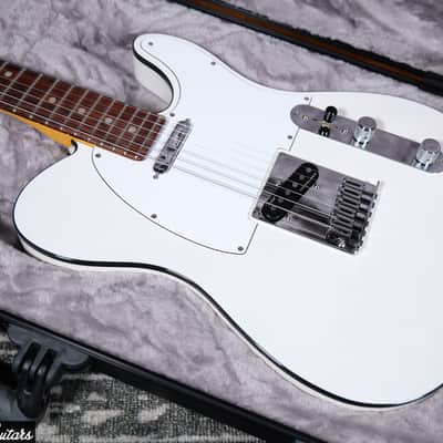 2023 Fender American Ultra Telecaster Arctic Pearl image 5