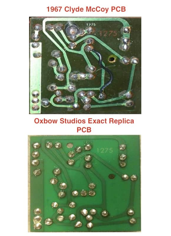 Oxbow Studios Vox Clyde McCoy (Picture) Wah Replica | Reverb