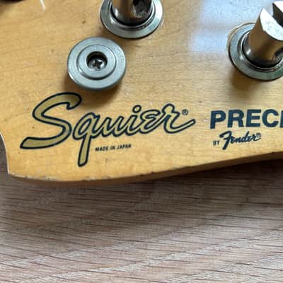 MIJ 1983 Fender Squier Precision Bass Neck - LOADED image 3