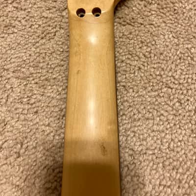 Performance Banana headstock Maple neck 1990 Black head image 8