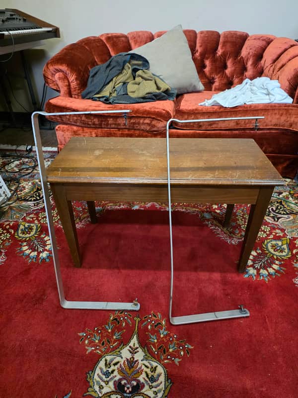 Fender Rhodes Suitcase Leg Pair 1974 image 1
