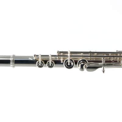 Yamaha Model YFL-777HCT Artist Solid Silver Professional Flute MINT CONDITION image 13