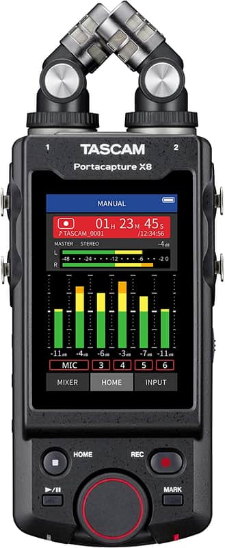 Tascam - Portacapture - X8 6-Input/8-Track Handheld Adaptive Multitrack Recorder image 1