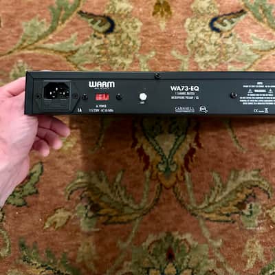 Warm Audio WA73-EQ 1-Channel British Microphone Preamp / EQ 2018 - Present - RAF Blue Gray image 5