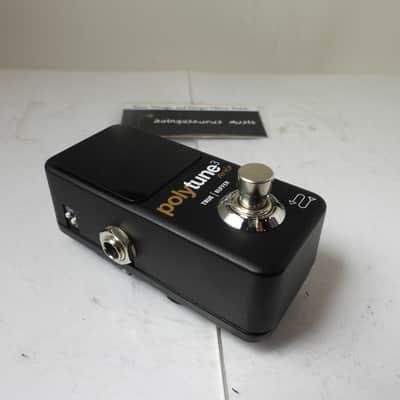 TC Electronics Polytune 3 Noir Mini Polyphonic Tuner Pedal Free USA Shipping image 2