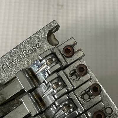 1980's Kramer Striker Guitars Chrome Floyd Rose II Licensed Tremolo Guitar Bridge image 16