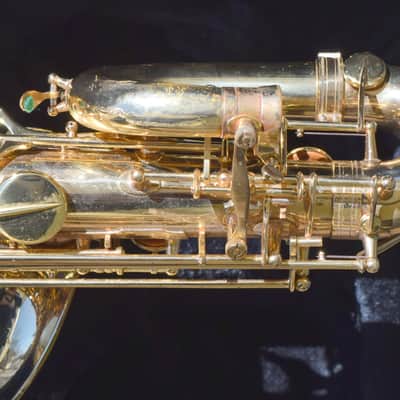 Selmer Series II Baritone Sax-just serviced 1987 Original lacquer image 15