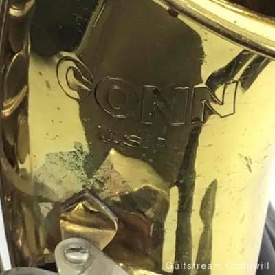 Conn Shooting Stars Alto Saxophone. Mexico, w/ Case Neck MP, very good condition image 10