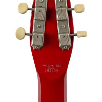 New Danelectro '59 Divine Double Cutaway Guitar Red image 6