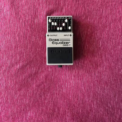 Boss GEB-7 Bass Equalizer (Silver Label) 1995 - Present - Gray image 1