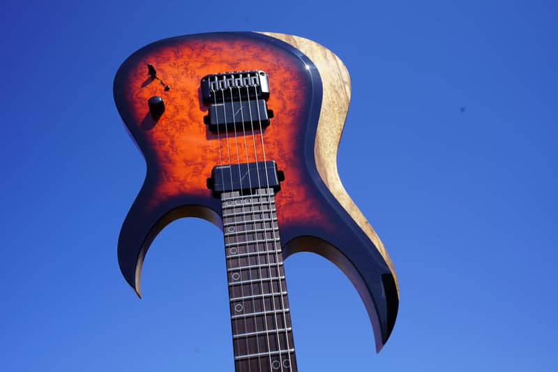 Schecter USA CUSTOM SHOP Sunset Extreme Exotic Prototype Bronze Burst 6-String Electric Guitar w/ Tolex Case (2025) image 1