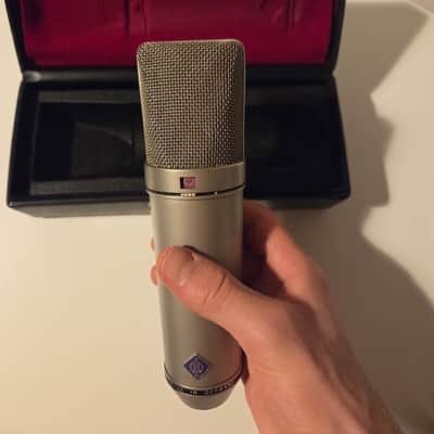 Neumann U 87 Large Diaphragm Multipattern Condenser Microphone 1967 - 1985 - Nickel image 2