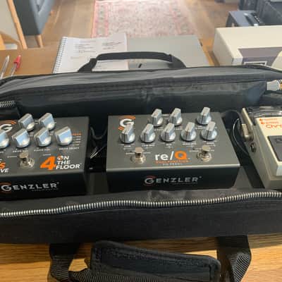 Genzler Amplification Custom pedal board 2025 - Black/silver image 2