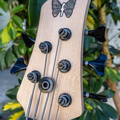 Fodera Monarch 5 Essence Standard 5-string Bass Mahogany image 5