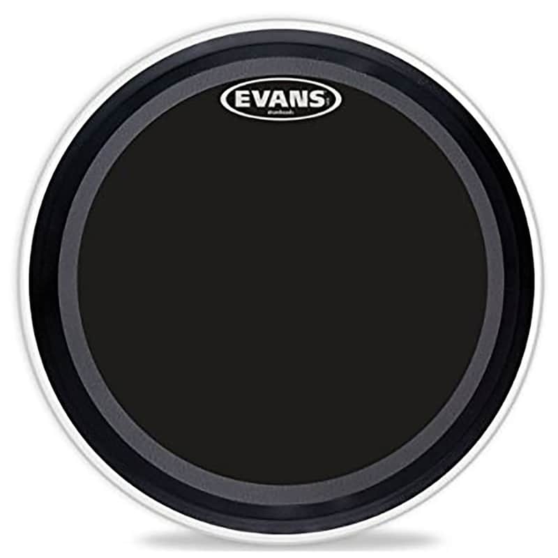 Evans Emad ONYX 22" Bass Batter Drum Head image 1