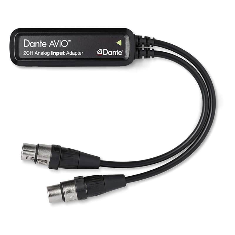 AUDINATE Dante AVIO 2-Channel Audio Input Adapter image 1