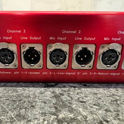 Focusrite Red 1 4-Channel Preamp 1990s Early Version image 9