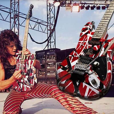 Frankenstrat EVH Kit Guitar - Ash Body - Floyd Rose image 14