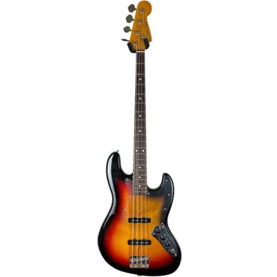 Fender Japan 62 Reissue Jazz Bass 1999-2002 - Sunburst image 3