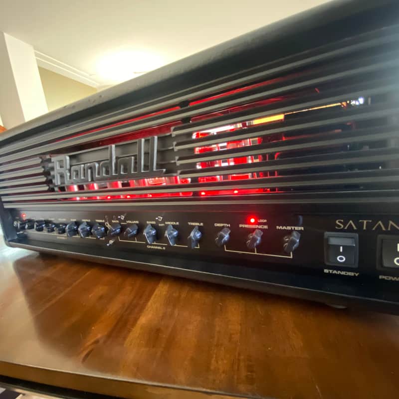 Randall Satan 120W Tube Amp Head – Fortin / Ola Englund – Rare High Gain Amp