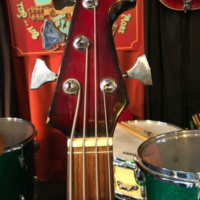 RARE 60s Teisco EP-200B Hollowbody Short Scale Bass image 10