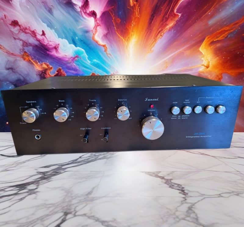 Sansui AU 2900 Intregrated Amp MM Phono Stage FULL FRESH SERVICING RARE CRISP🎶