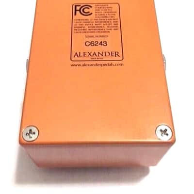 Alexander Pedals La Calavera Phaser - Orange image 5