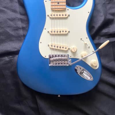 Fender American Performer Stratocaster 2023 Satin Lake Placid Blue image 1