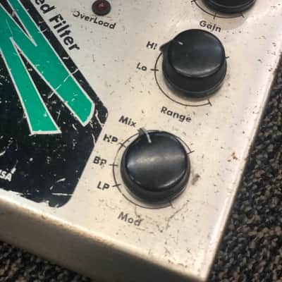 Electro-Harmonix Q-Tron Envelope Filter 1996 - 2008 - Silver / Black / Teal image 2