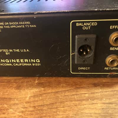 SWR Engineering SS-180 Rack Mounted Bass Amp image 10