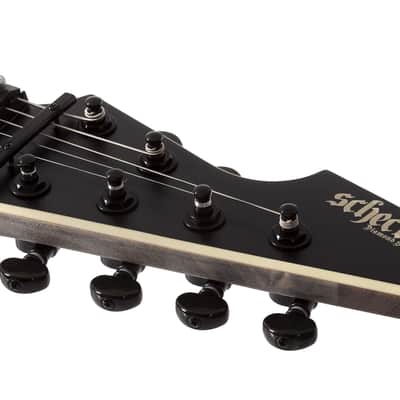 Schecter Avenger FR SLS Elite Evil Twin Satin Black image 11