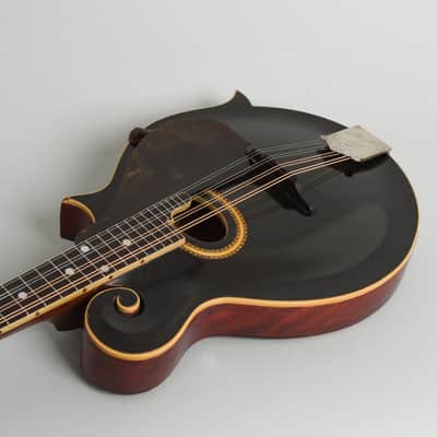 Gibson  F-2 Carved Top Mandolin (1912), ser. #17005, original black hard shell case. image 7