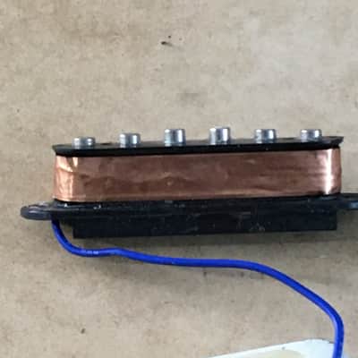 Vintage Fender (Fernandes?) Strat Middle Pickup 1980s Japan MIJ Natural Relic Aging image 3