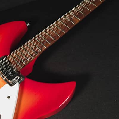 Rickenbacker 330/12 String Hollow Guitar Fireglo With Hard Shell Case image 9