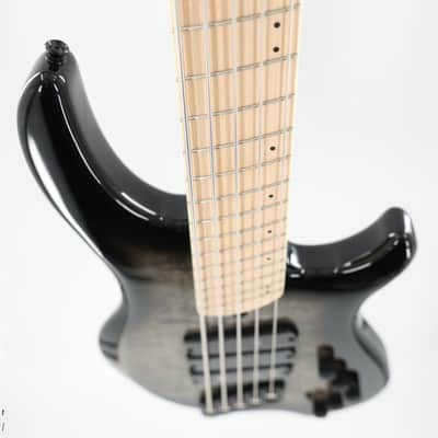 Dingwall Combustion 3X 5-String Multi-Scale Bass - 3-Pickup Quilt Top 2-Tone Blackburst w/Maple Fretboard image 8