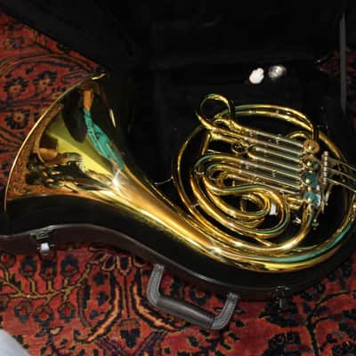 Conn 11D Professional Geyer Wrap French Horn YELLOW BRASS BELL MINT image 1