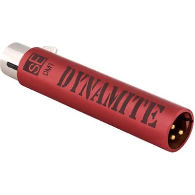 sE Electronics DM1 Dynamite Active In-line Mic Preamp with 28dB Gain image 1
